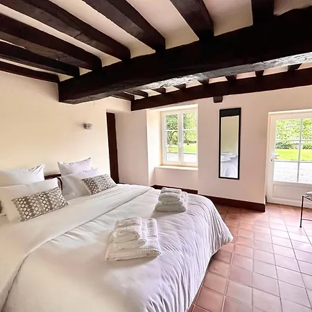 Feriehus Du Rochelu 4 Etoiles 5000 M2 Of Garden, Near To Mont Saint Michel & Granville Island Bourguenolles