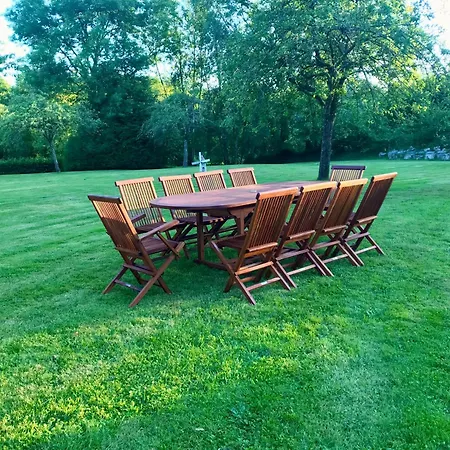 Du Rochelu 4 Etoiles 5000 M2 Of Garden, Near To Mont Saint Michel & Granville Island Semesterbostad Bourguenolles